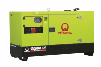 Дизельный генератор Pramac GBW 45 P в кожухе 