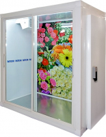 Холодильная камера Марихолодмаш кх-4,41 (со стеклопакетом, двери купе) 