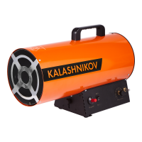 Газовая тепловая пушка Kalashnikov KHG-20