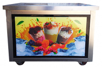 Фризер для жареного мороженого Foodatlas KCB-1F (стол для топпингов) 