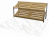 Хлебный стеллаж Optima Metline bread 1625 мм
