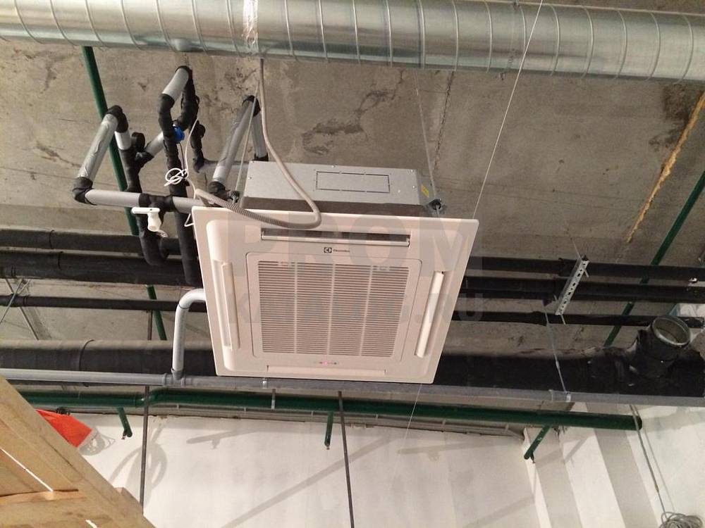 Cплит-системы и вентиляция Electrolux на 1800 кв.м.